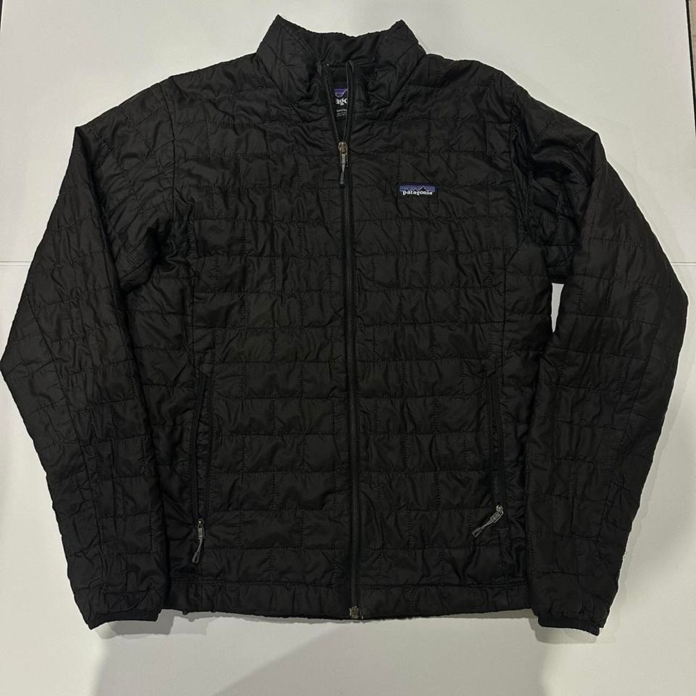 Patagonia Men's Nano Puff Jacket hiking Men's Medium Quilted Fullzip Primaloft